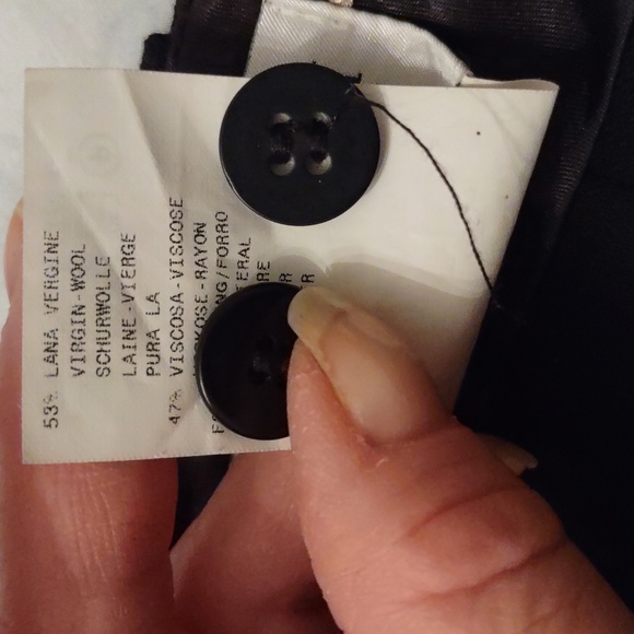 NWT Vintage Armani Collezioni Black Size 16 - Picture 9 of 12